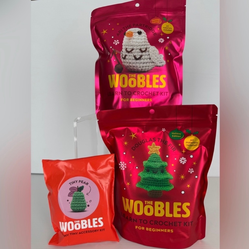 The Woobles A Partridge in a Pear Tree Crocket Kit